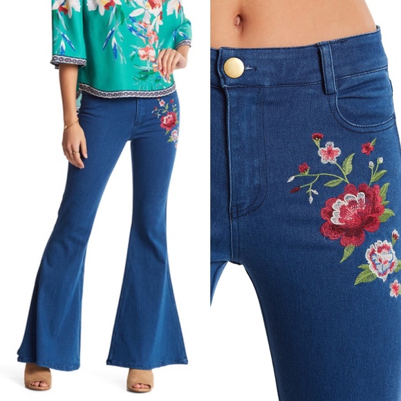 flying tomato flare jeans